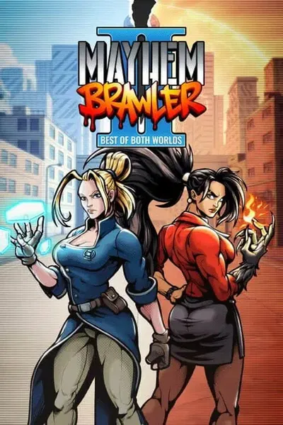 A fő logó képe Mayhem Brawler II: Best of Both Worlds Minden platform