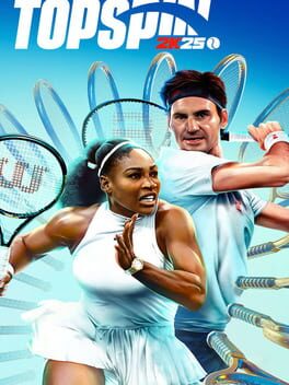 Game cover art for TopSpin 2K25